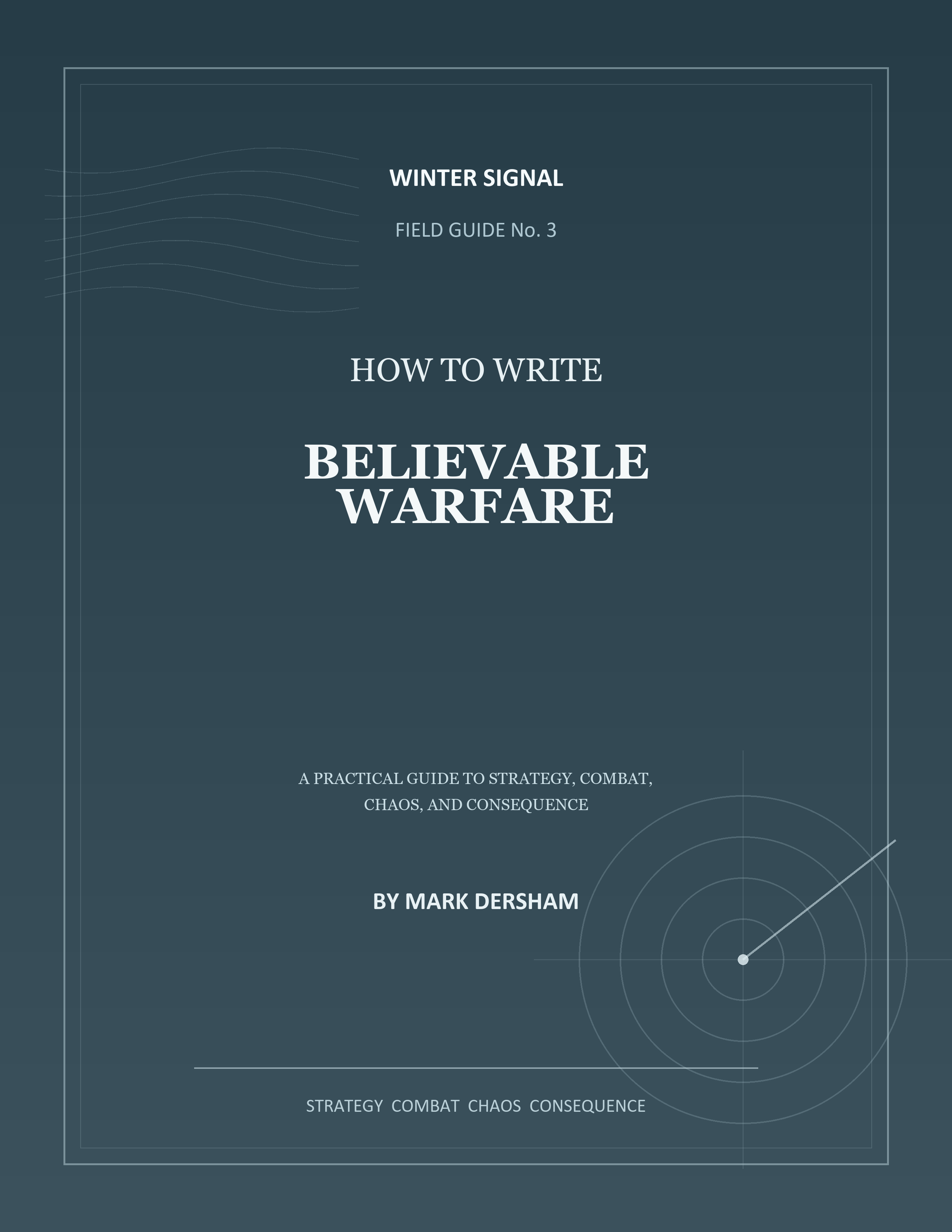 Cover of How to Write Believable Warfare